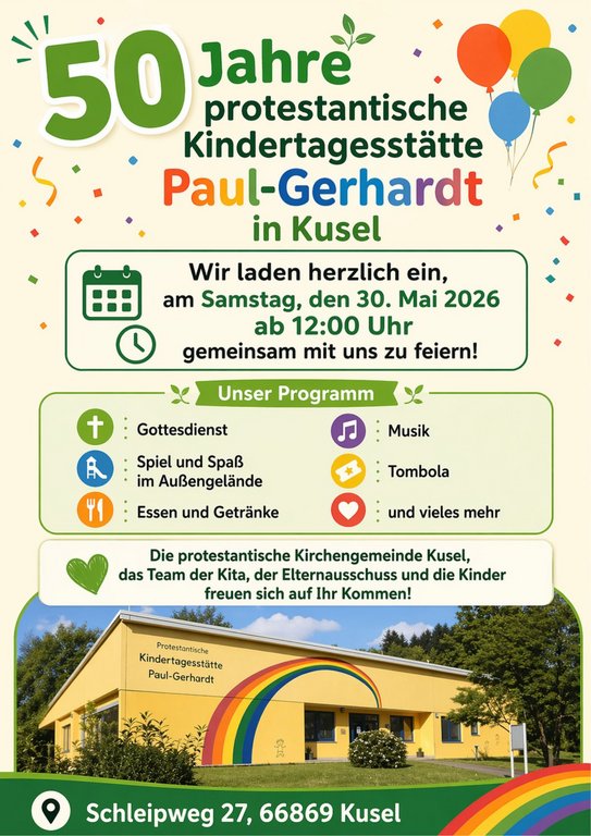 Banner_Feier_50_Jahre_Kindergarten