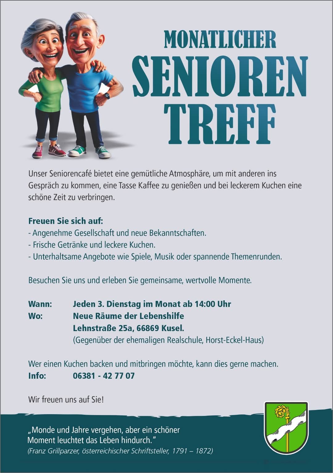 Plakat Seniorentreff